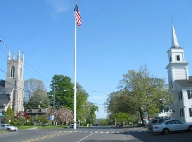 New town, CT